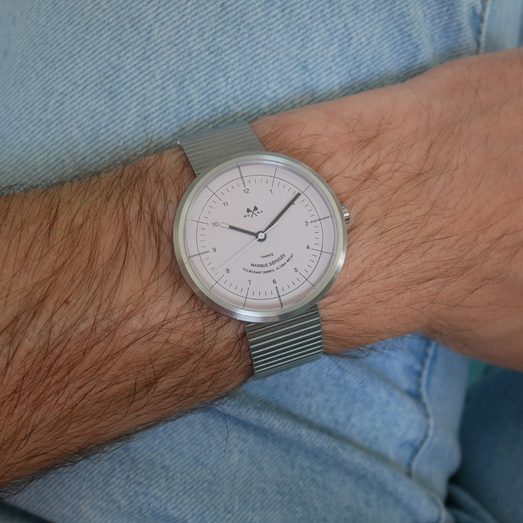 montre automatique ROSE ORIGINAL- MONA WATCHES- fait à bordeaux - Made In France