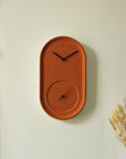 Horloge MONA Terracotta