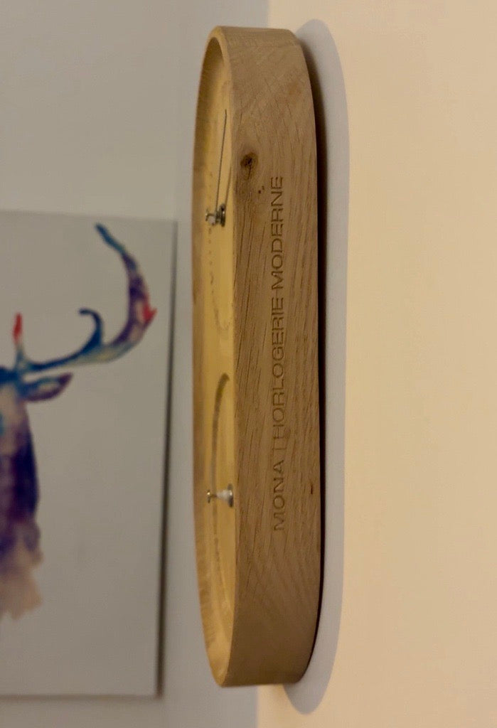 Horloge MONA Bois Acajou